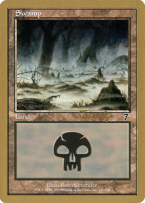 Swamp from World Championship Decks 2001