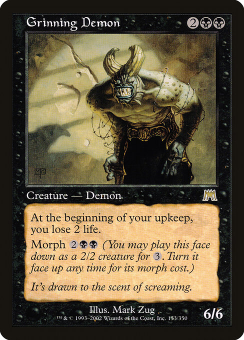 Grinning Demon highlighted card art