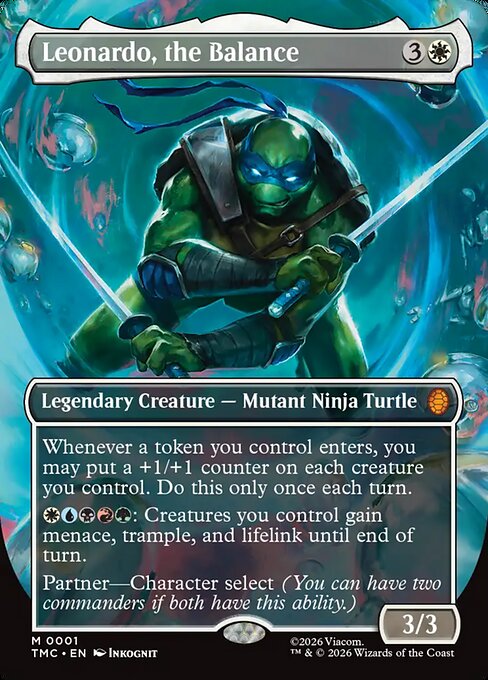 Leonardo, the Balance from Teenage Mutant Ninja Turtles Eternal
