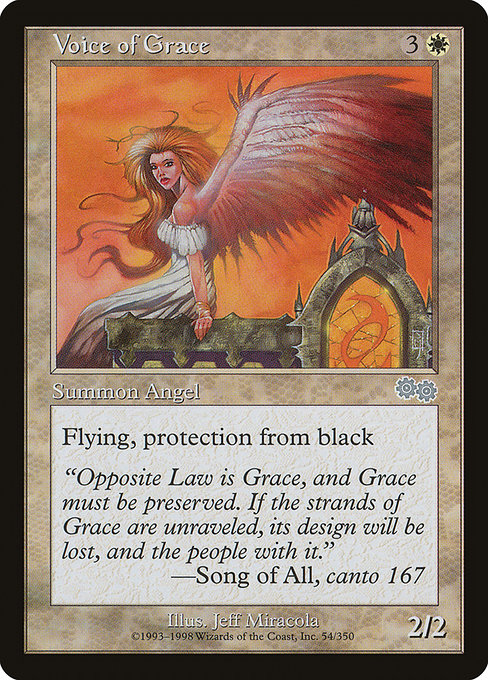 Voice of Grace highlighted card art