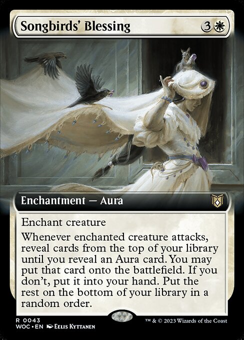 Songbirds' Blessing from Wilds of Eldraine Commander