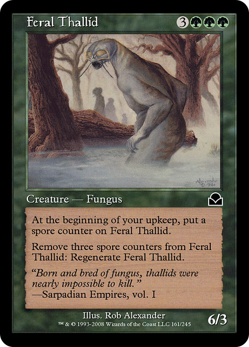 Feral Thallid highlighted card art
