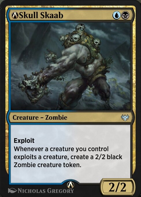 A-Skull Skaab highlighted card art