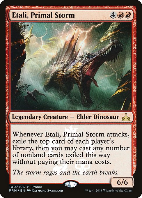Etali, Primal Storm from Rivals of Ixalan Promos