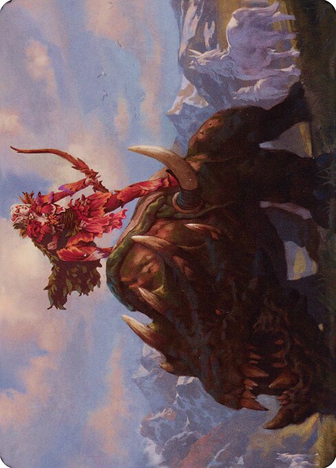 Meria's Outrider // Meria's Outrider highlighted card art