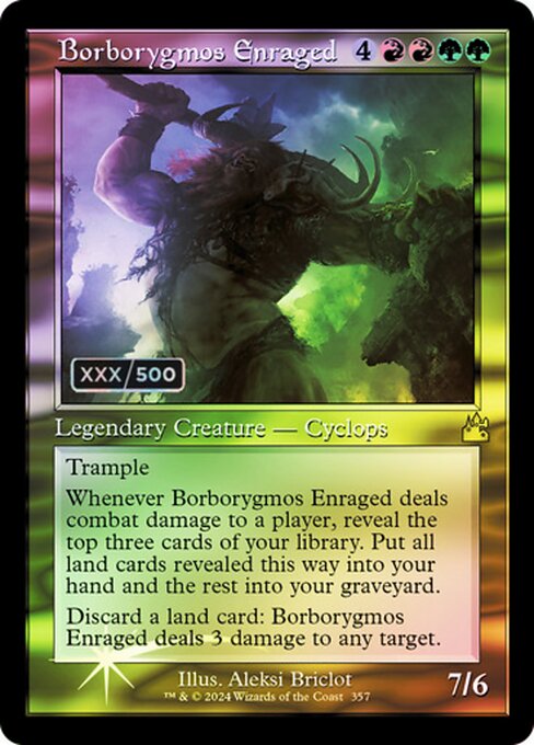 Borborygmos Enraged from Ravnica Remastered
