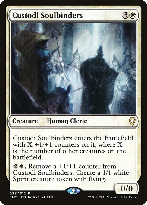Custodi Soulbinders from Commander Anthology Volume II