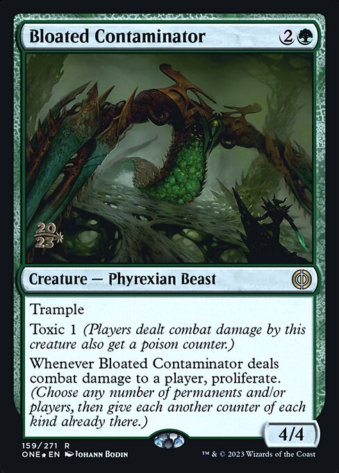 Bloated Contaminator from Phyrexia: All Will Be One Promos