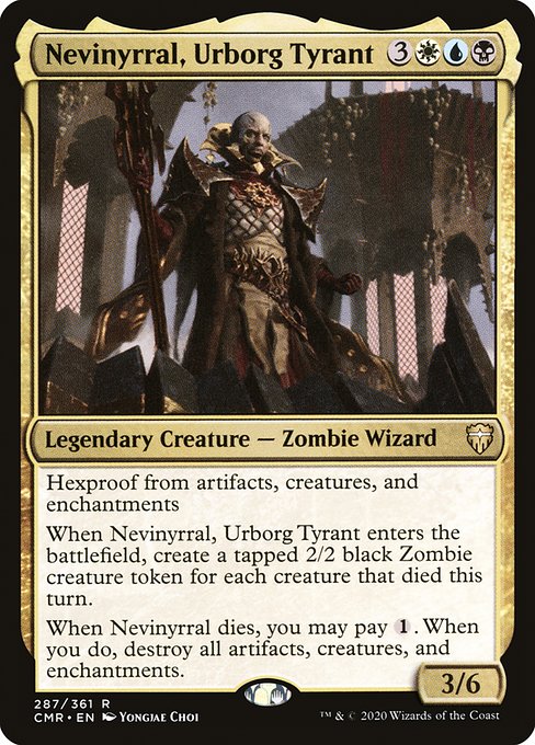 Nevinyrral, Urborg Tyrant from Commander Legends