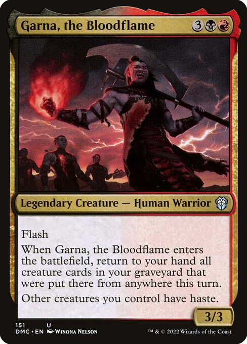 Garna, the Bloodflame highlighted card art