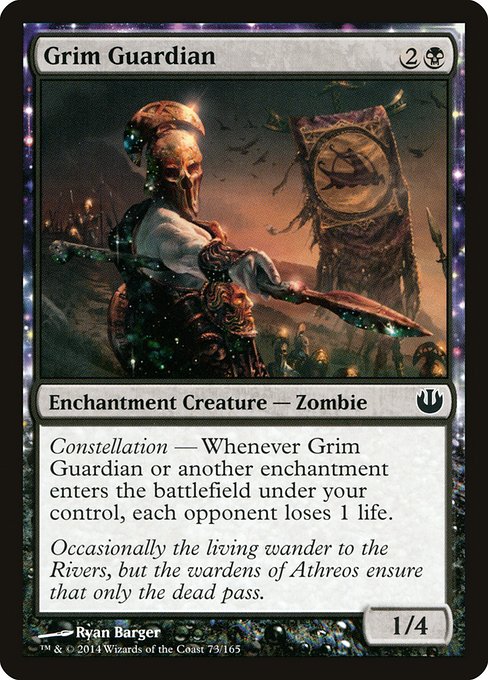 Grim Guardian highlighted card art
