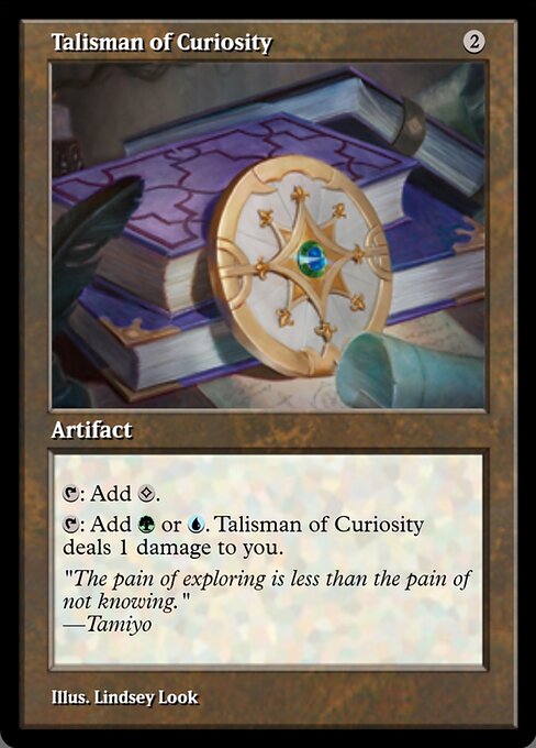 Talisman of Curiosity highlighted card art