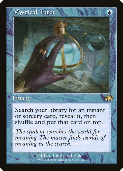 Mystical Tutor from Dominaria Remastered