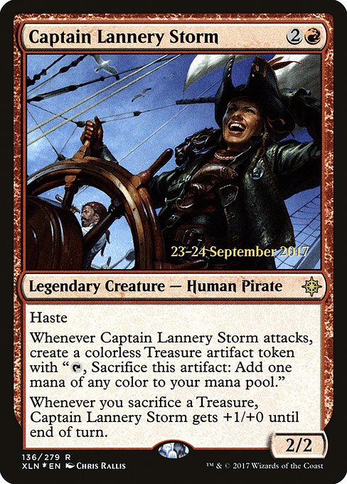 Captain Lannery Storm from Ixalan Promos
