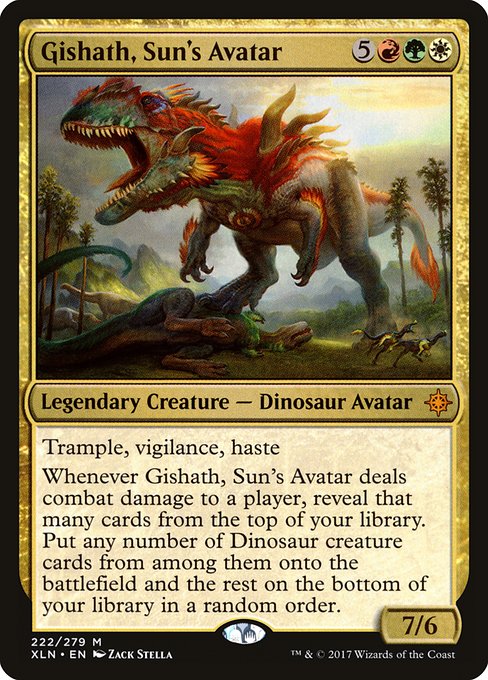 Gishath, Sun's Avatar from Ixalan
