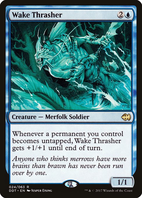 Wake Thrasher from Duel Decks: Merfolk vs. Goblins