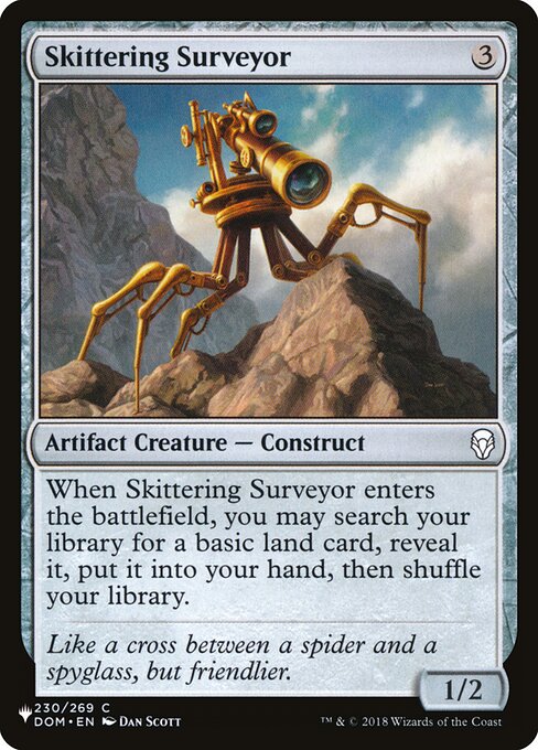 Skittering Surveyor highlighted card art