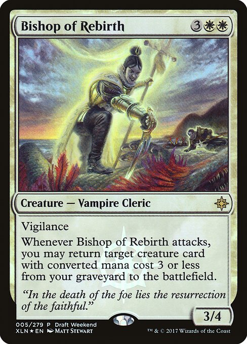 Bishop of Rebirth from Ixalan Promos