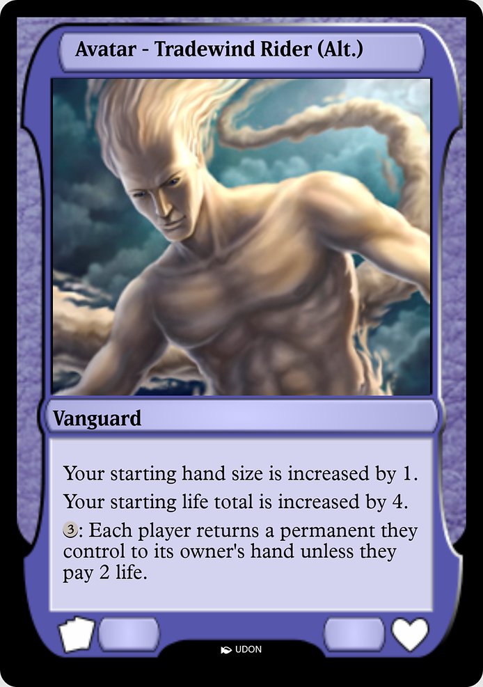 Tradewind Rider Avatar highlighted card art