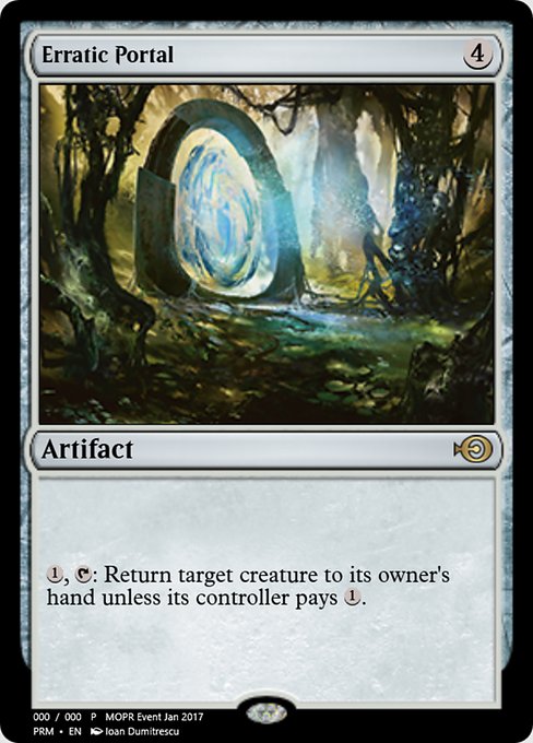 Erratic Portal from Magic Online Promos