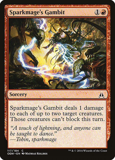 Sparkmage's Gambit from Oath of the Gatewatch