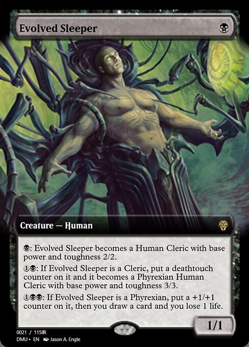Evolved Sleeper highlighted card art