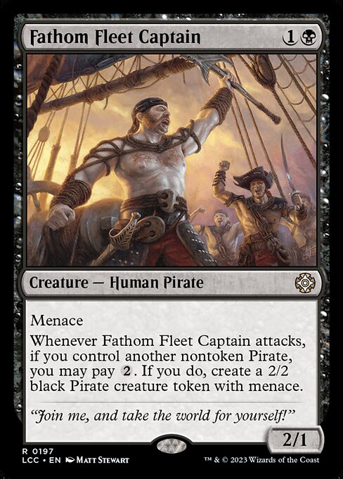 Fathom Fleet Captain highlighted card art