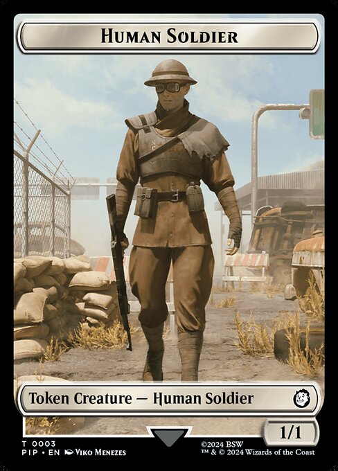 Human Soldier from Fallout Tokens
