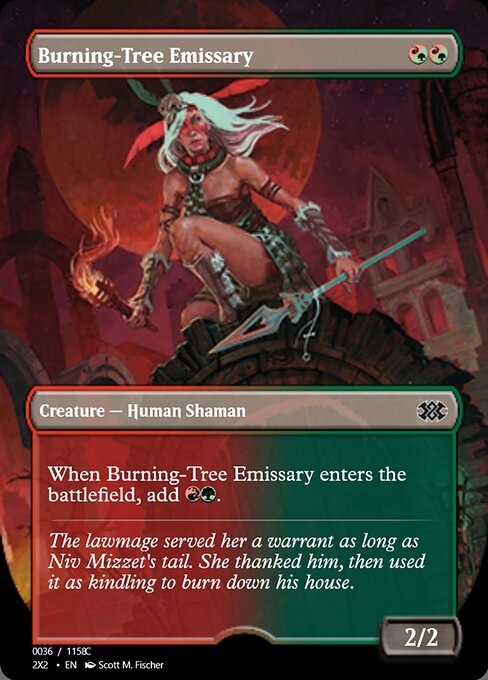 Burning-Tree Emissary from Magic Online Promos