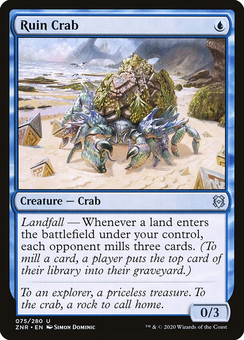 Ruin Crab from Zendikar Rising