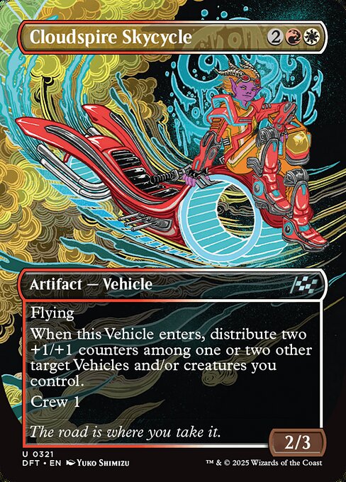 Cloudspire Skycycle highlighted card art