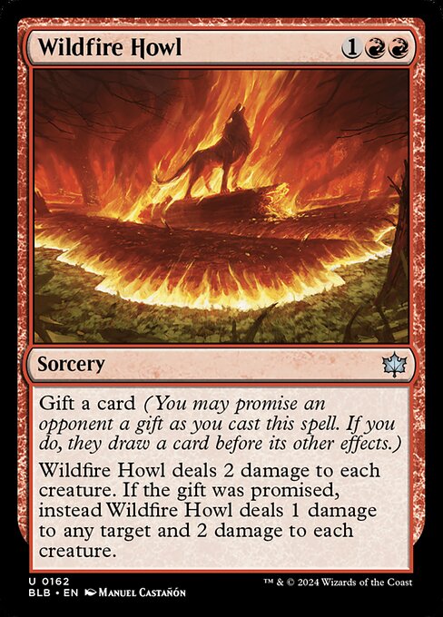 Wildfire Howl highlighted card art
