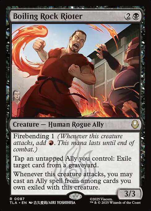 Boiling Rock Rioter from Avatar: The Last Airbender