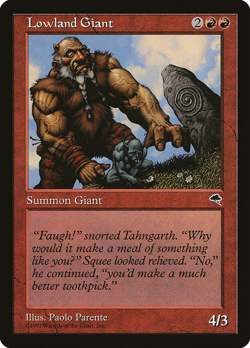 Lowland Giant from Tempest