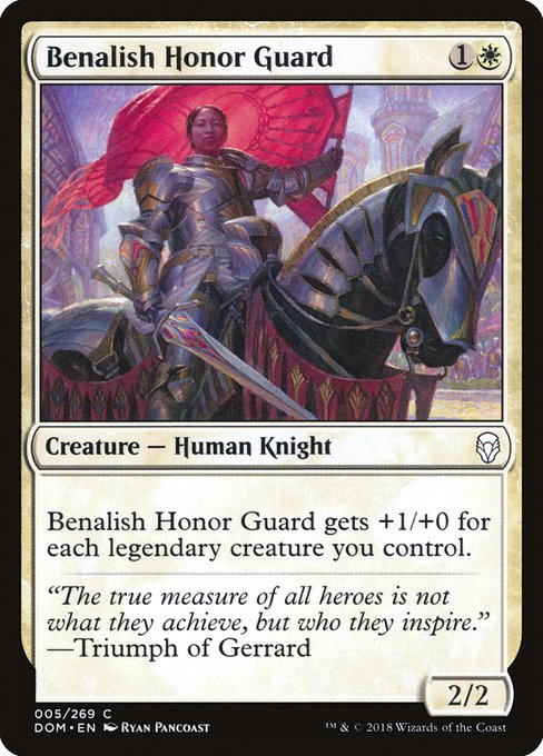 Benalish Honor Guard from Dominaria