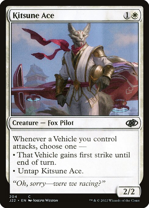 Kitsune Ace highlighted card art