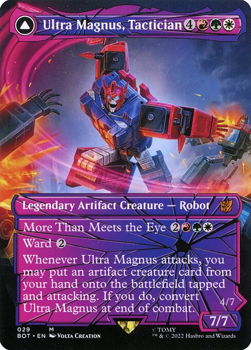 Ultra Magnus, Tactician // Ultra Magnus, Armored Carrier from Transformers