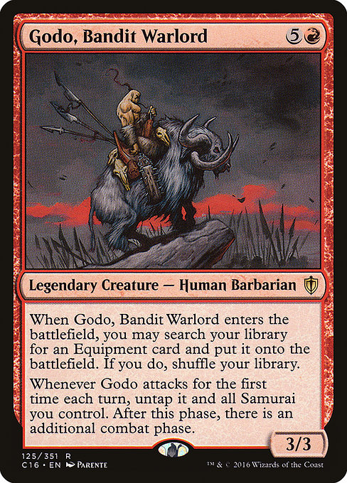 Godo, Bandit Warlord from Commander 2016