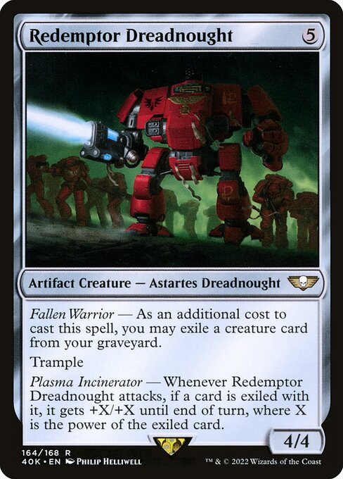 Redemptor Dreadnought highlighted card art