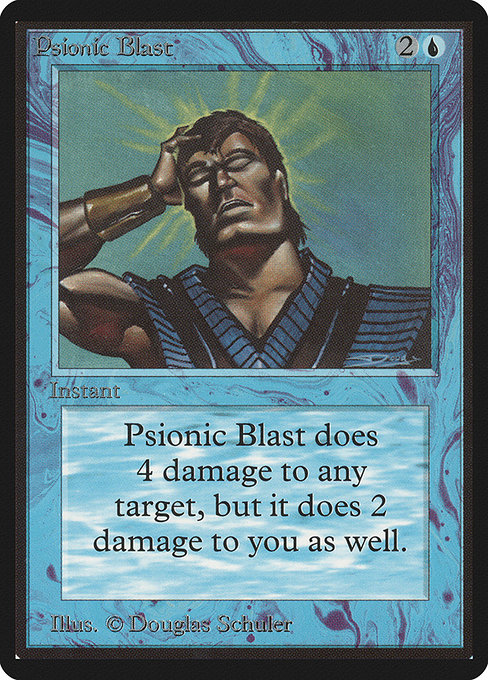 Psionic Blast from Limited Edition Beta