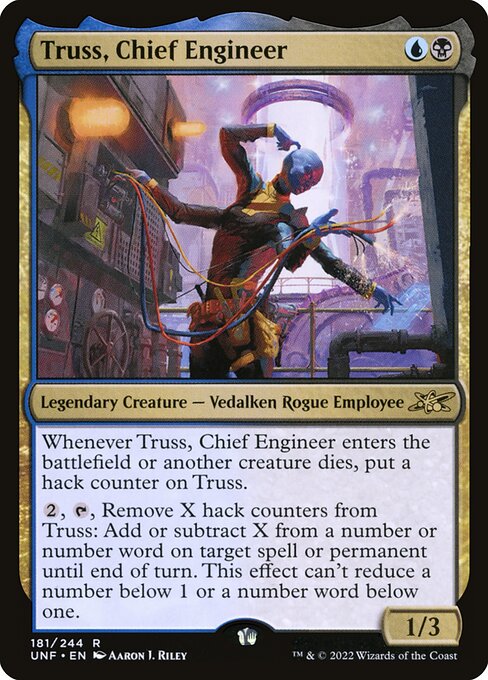 Truss, Chief Engineer from Unfinity