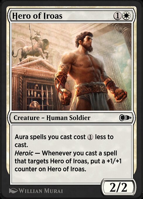 Hero of Iroas highlighted card art