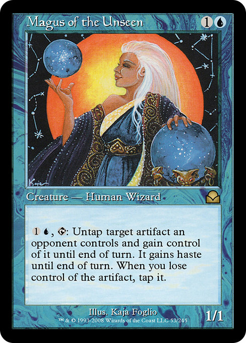 Magus of the Unseen highlighted card art