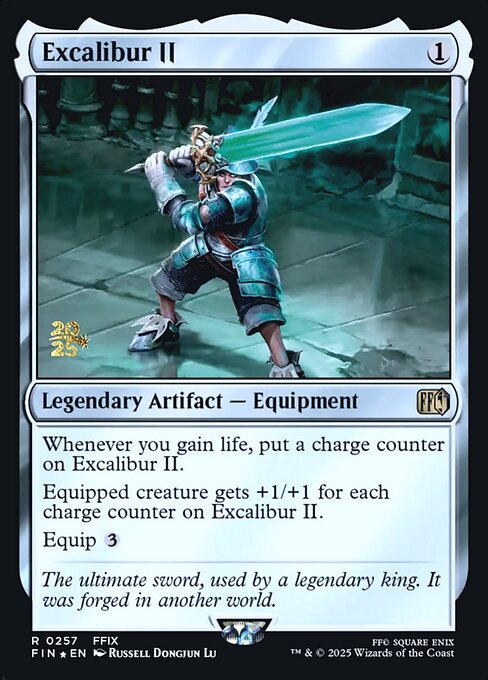 Excalibur II highlighted card art