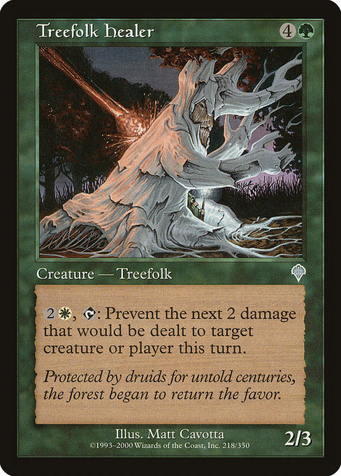 Treefolk Healer highlighted card art