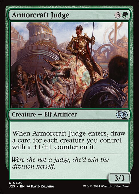 Armorcraft Judge highlighted card art
