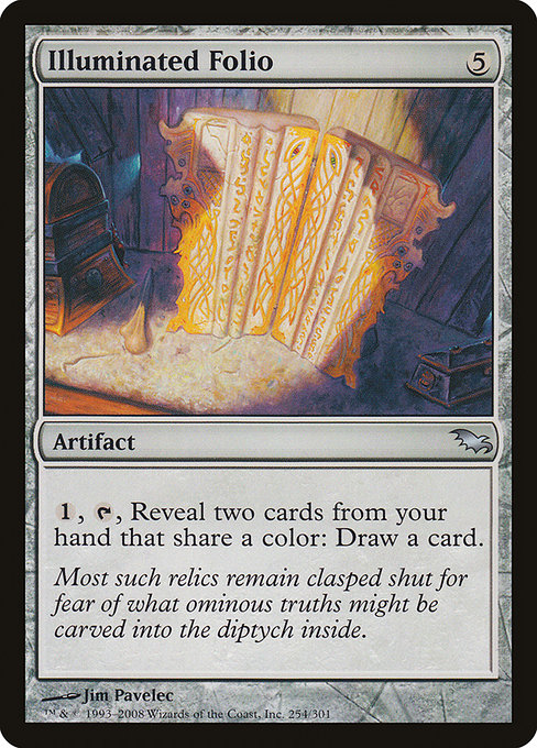 Illuminated Folio highlighted card art