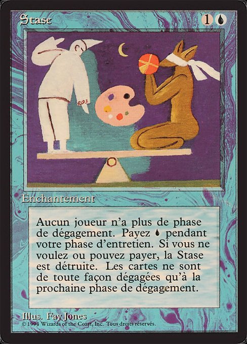 Stasis from Foreign Black Border