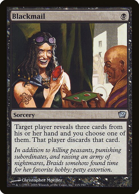 Blackmail from Ninth Edition