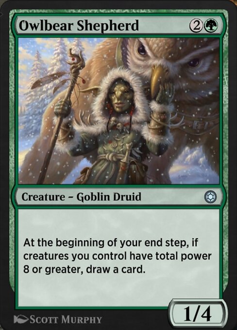 Owlbear Shepherd highlighted card art